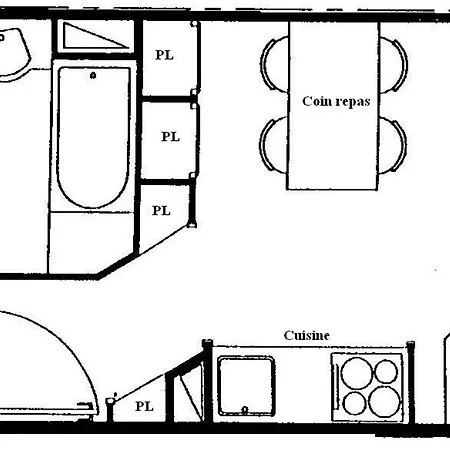 Διαμέρισμα Pmr, Au Pied Des Pistes, 3/4 Pers. - Fr-1-455-124 *