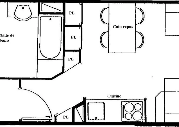아파트 Pmr, Au Pied Des Pistes, 3/4 Pers. - Fr-1-455-124 *